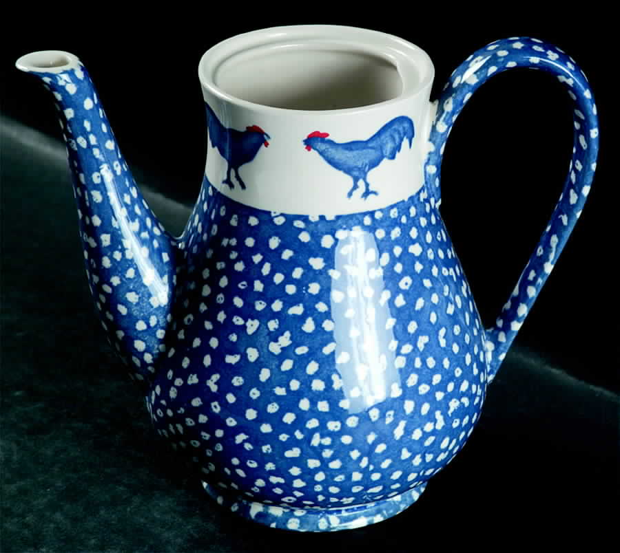 Chanticleer Coffee Pot No Lid by Burgess & Leigh-1