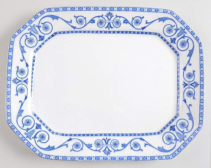 Leighton 12" Oval Serving Platter by Burgess & Leigh-1