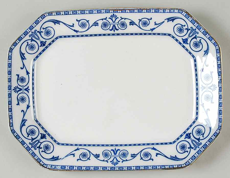 Leighton 10" Oval Serving Platter by Burgess & Leigh-1