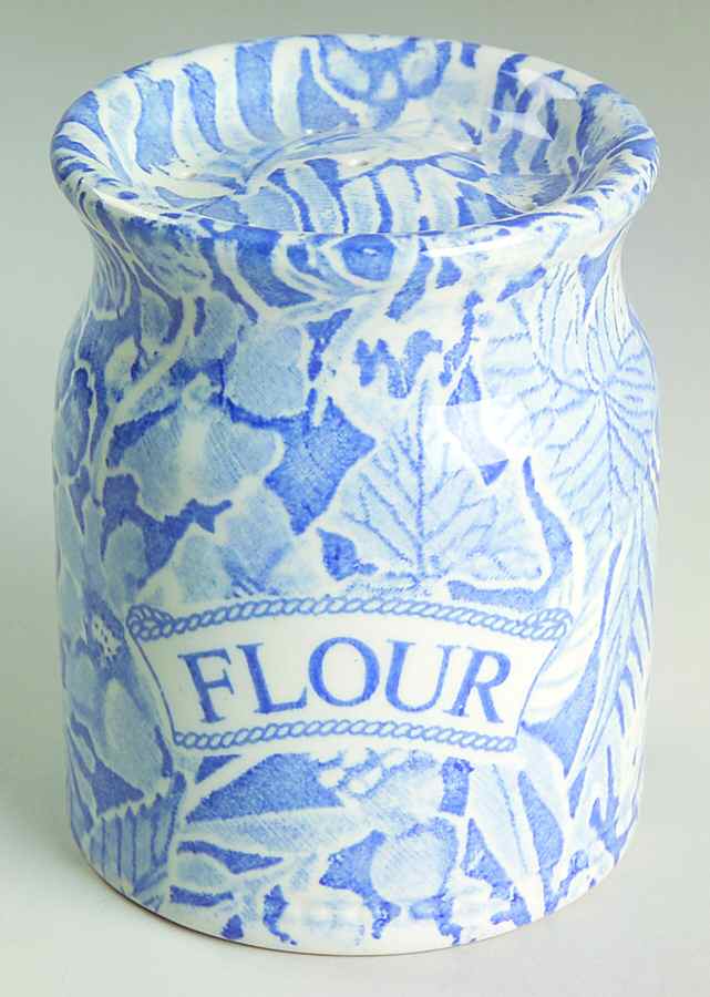 Scilla Blue Flour Shaker by Burgess & Leigh-1