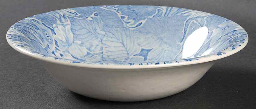 Scilla Blue Coupe Cereal Bowl by Burgess & Leigh-1