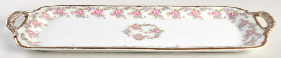 Bridal Wreath Large Sandwich Tray by Bawo & Dotter-1