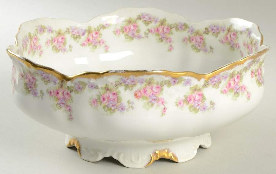 Bridal Wreath 8" Round Vegetable Bowl by Bawo & Dotter-1