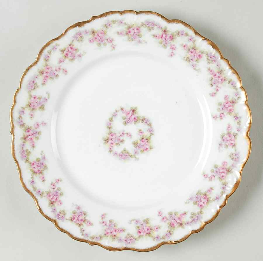 Bridal Wreath Salad Plate by Bawo & Dotter-1