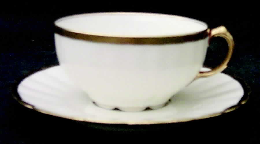 BWD27 Footed Cup & Saucer Set by Bawo & Dotter-1