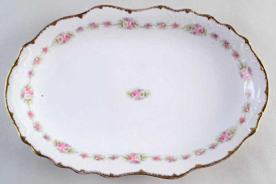 BWD31 14" Oval Serving Platter by Bawo & Dotter-1