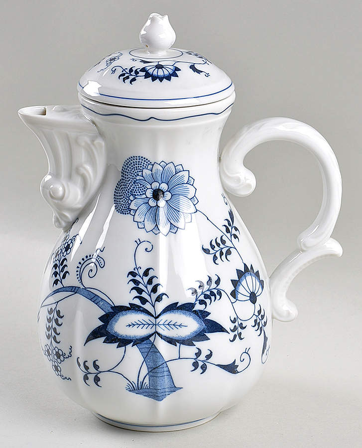 Blue Danube Coffee Pot & Lid by Blue Danube (Japan)-1
