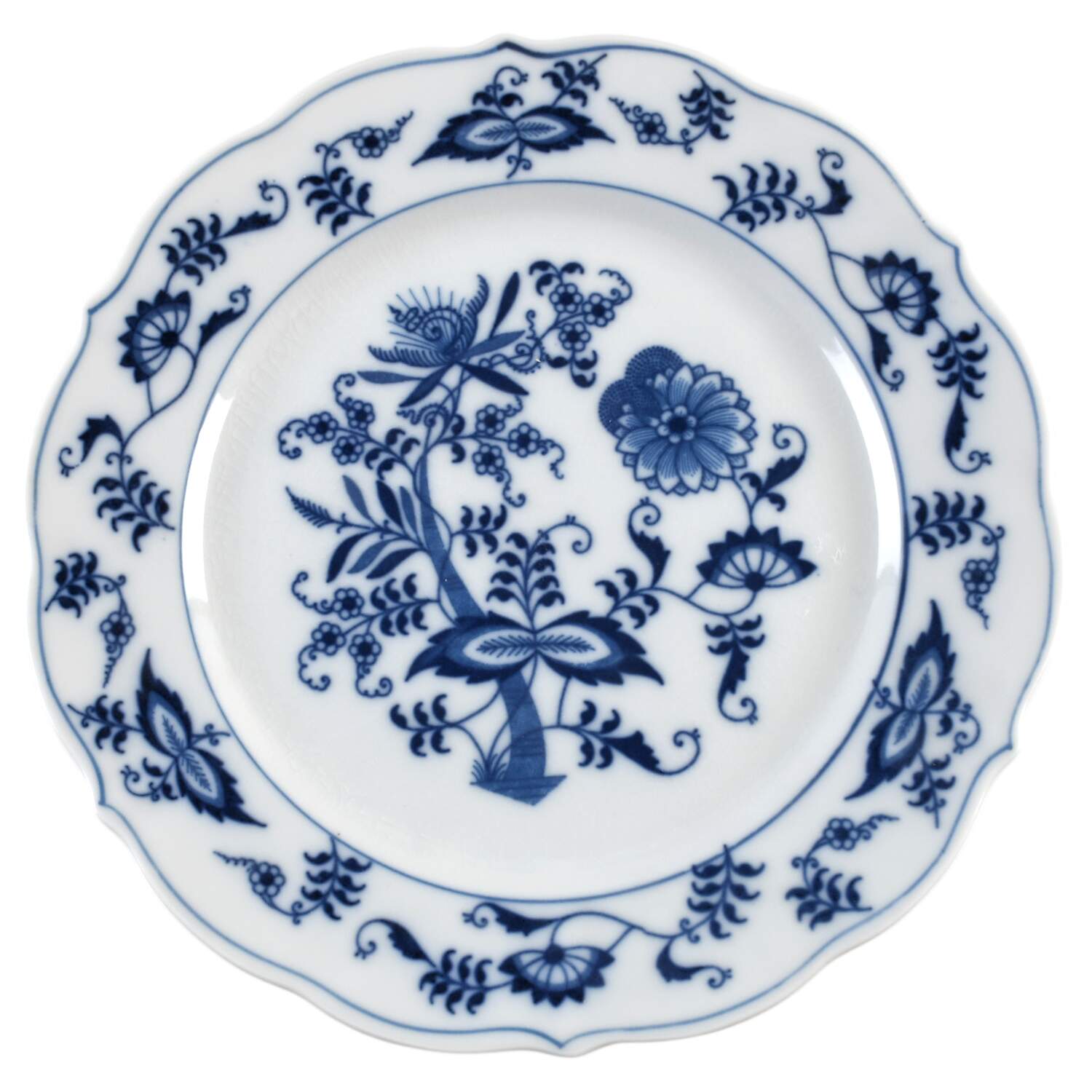 Blue Danube Salad Plate by Blue Danube (Japan)-1