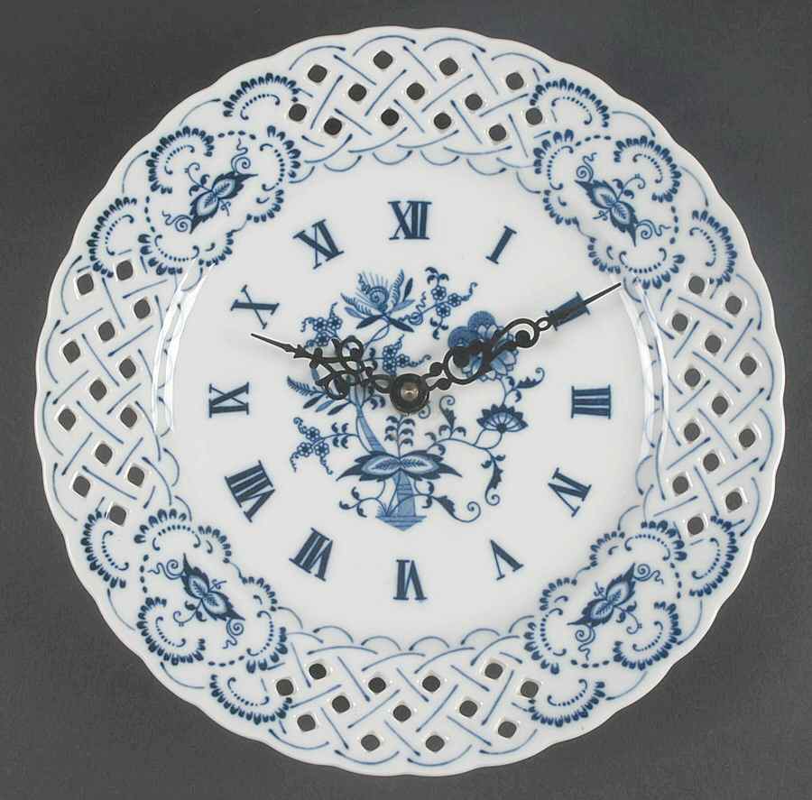 Blue Danube Pierced Plate Clock by Blue Danube (Japan)-1
