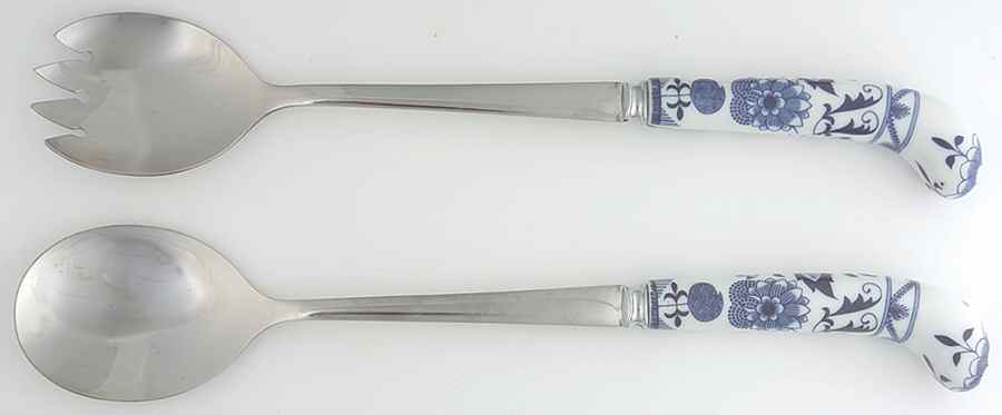 Blue Danube (2 Piece) Salad Set with Stainless Bowl by Blue Danube (Japan)-1
