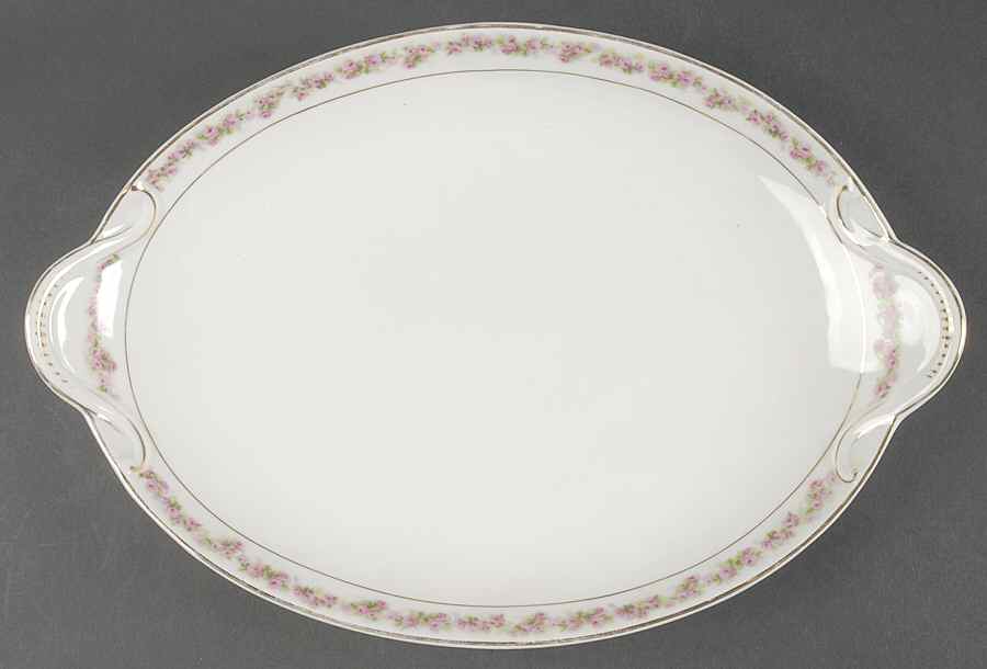 BSS31 13" Oval Serving Platter by Bassett-1