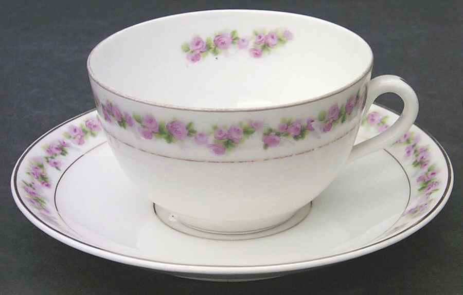 BSS31 Flat Cup & Saucer Set by Bassett-1