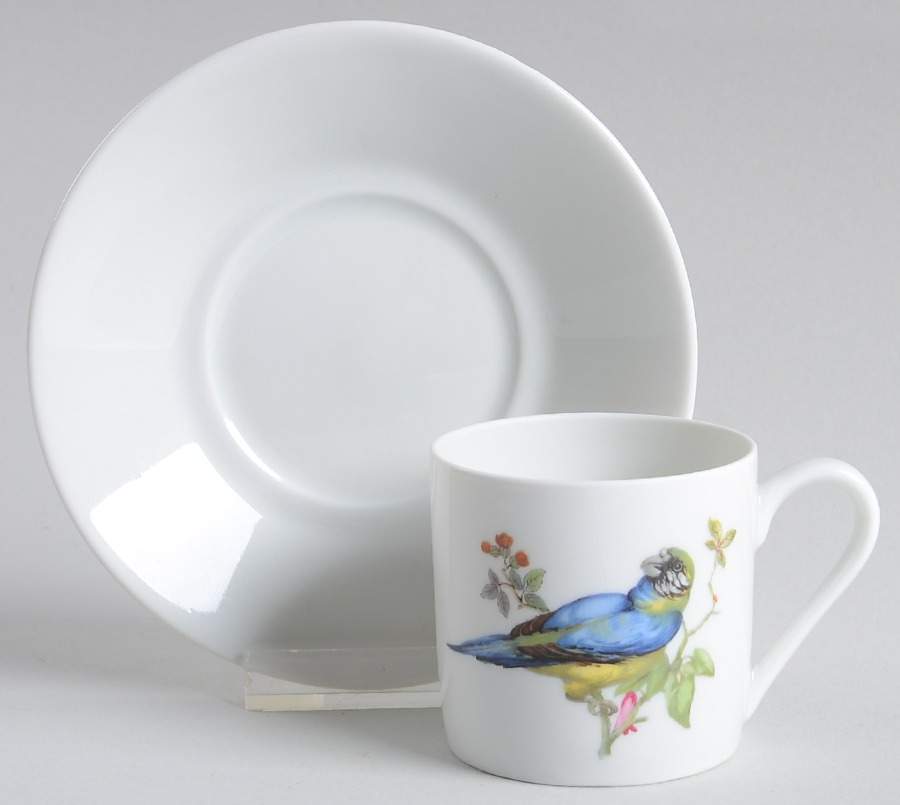 BOY9 Flat Demitasse Cup & Saucer Set by Georges Boyer-1