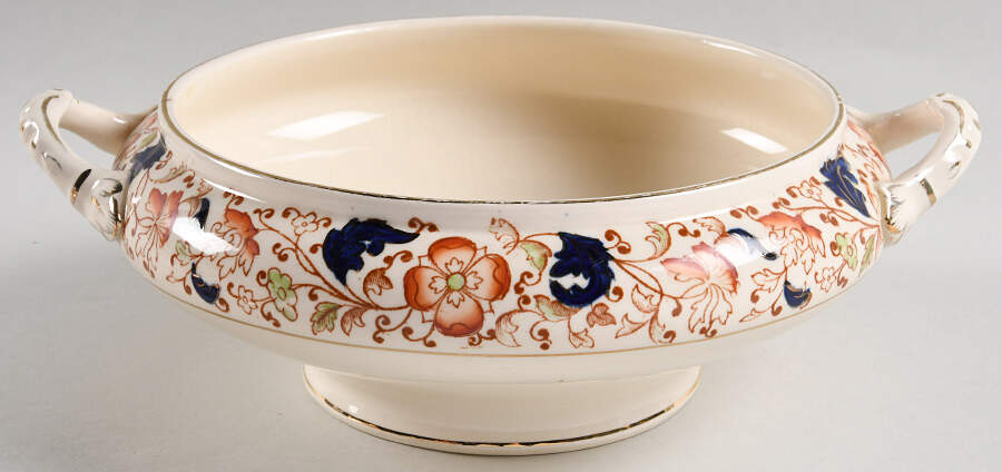 Gordon Rust Round Vegetable No Lid by Burgess & Leigh-1