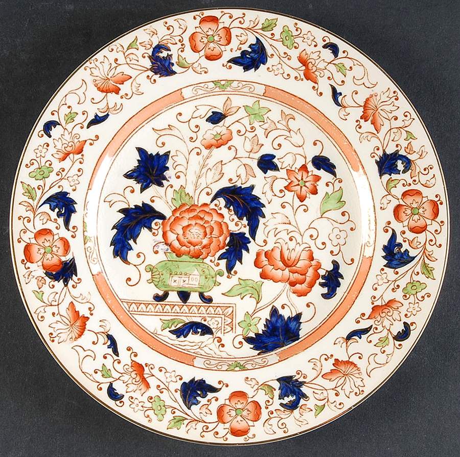 Gordon Rust Salad Plate by Burgess & Leigh-1