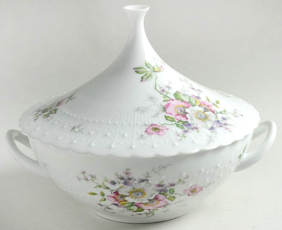 Eglantine Round Covered Vegetable by Georges Boyer-1