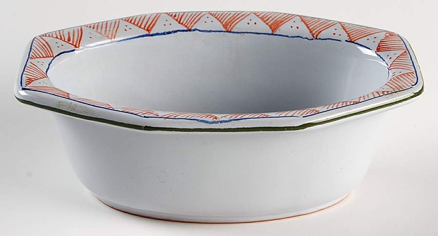 Blue Carnation Nut Dish by Brolli (Italy)-1