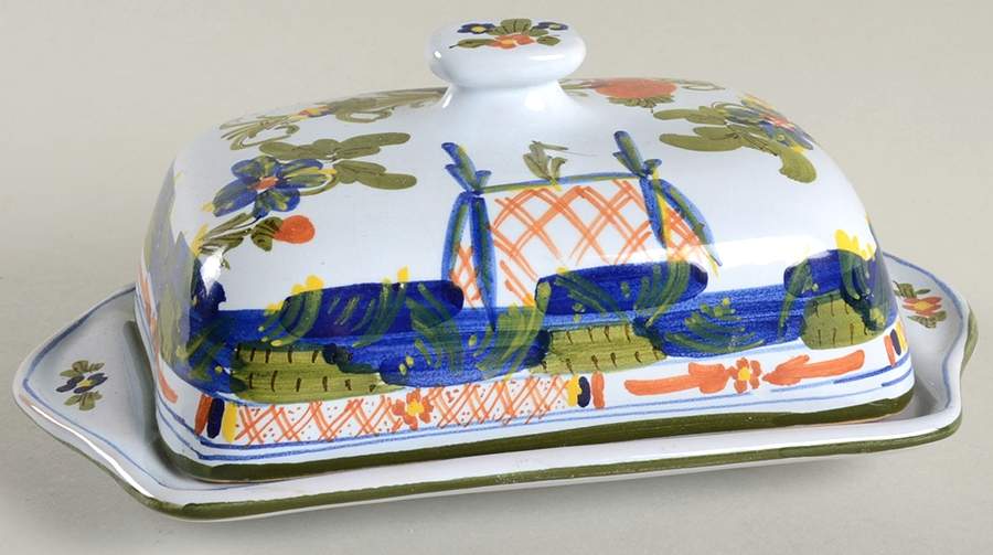 Blue Carnation 1/4 Lb Covered Butter by Brolli (Italy)-1