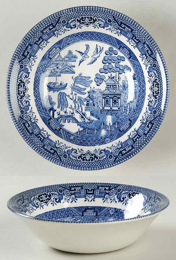 Willow Blue Coupe Cereal Bowl by Broadhurst-1