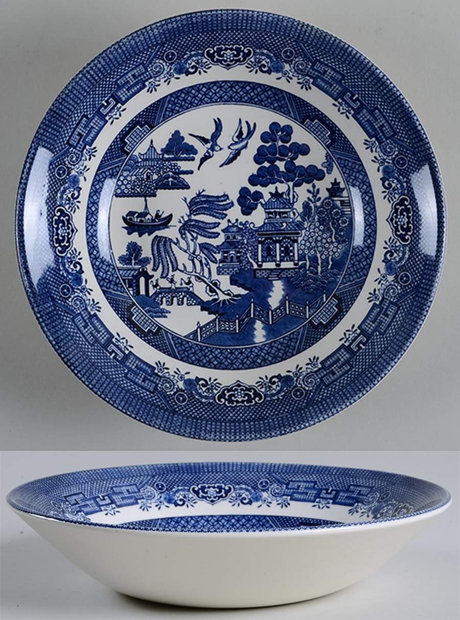 Willow Blue Coupe Soup Bowl by Broadhurst-1