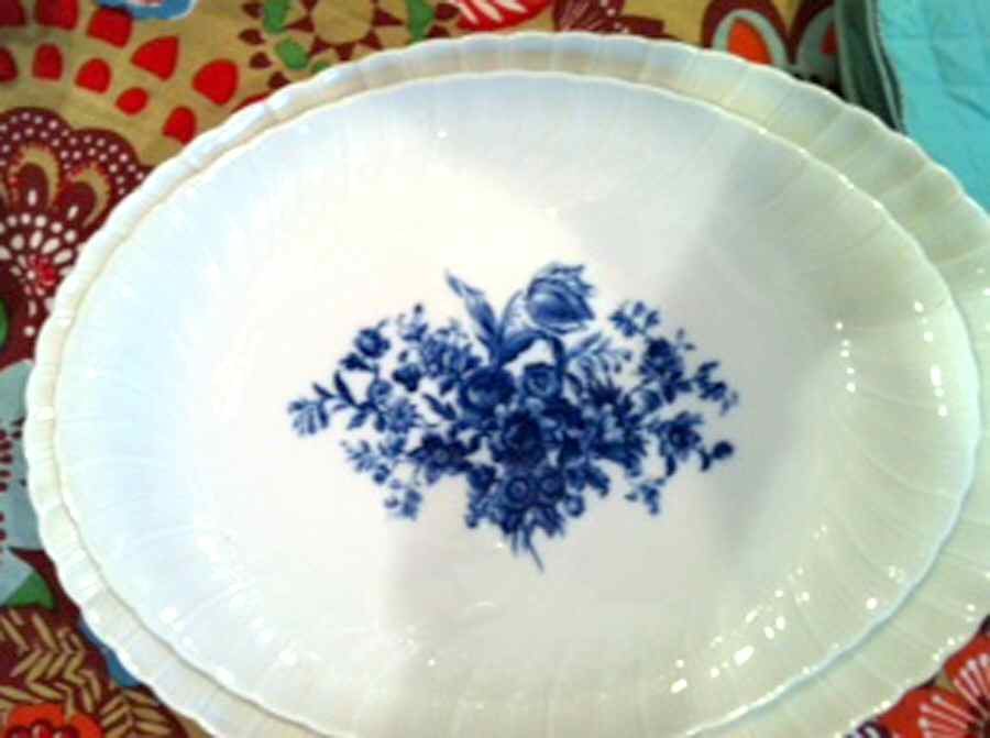 BER157 12" Oval Serving Platter by Bernardaud-1