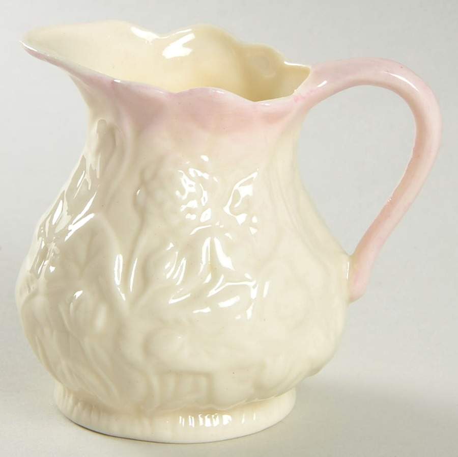 Lotus Creamer by Belleek Pottery (Ireland)-1