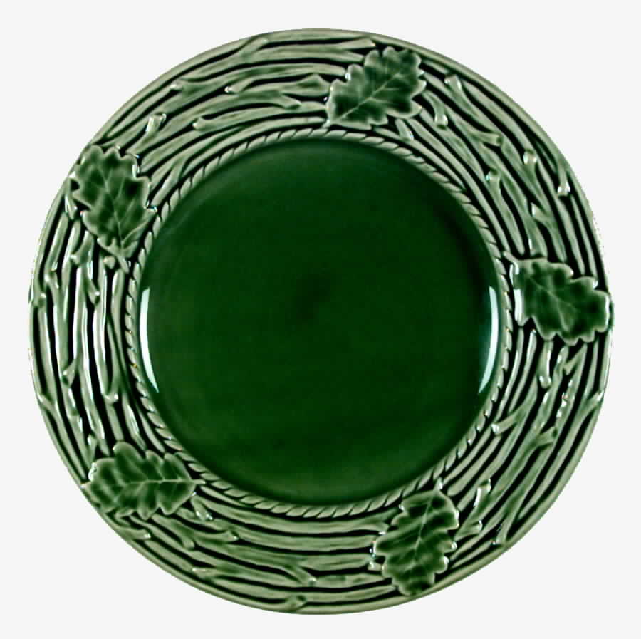 Oak Leaf Green Salad Plate by Bordallo Pinheiro-1