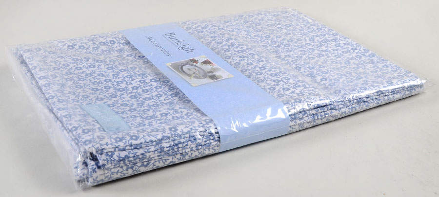 Felicity Blue 52" x 70" Oblong Tablecloth by Burgess & Leigh-1