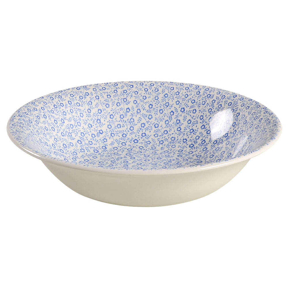 Felicity Blue Coupe Soup Bowl by Burgess & Leigh-1