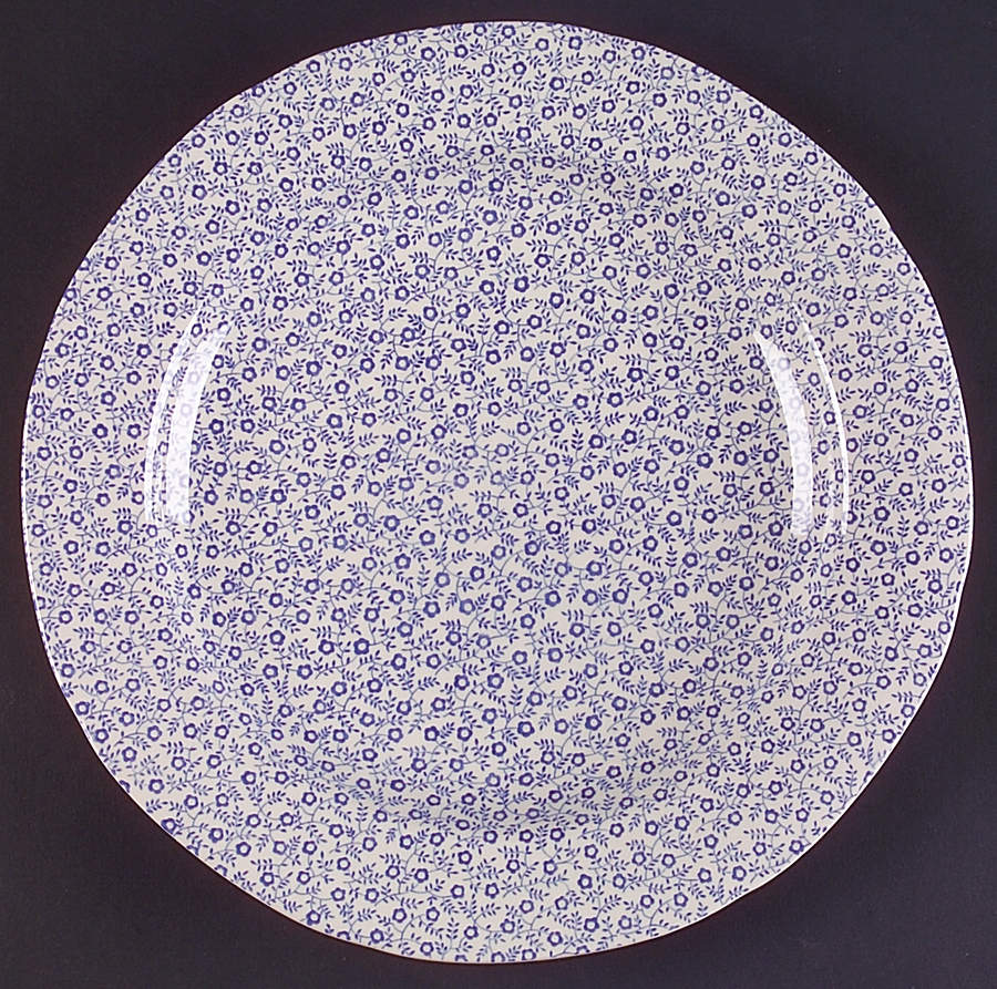 Felicity Blue Dinner Plate by Burgess & Leigh-1