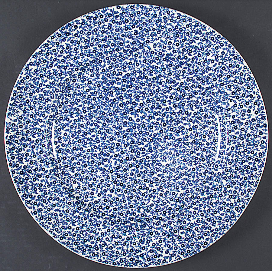 Felicity Blue 13" Chop Plate (Round Platter) by Burgess & Leigh-1