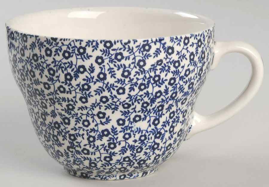 Felicity Blue Breakfast Cup by Burgess & Leigh-1