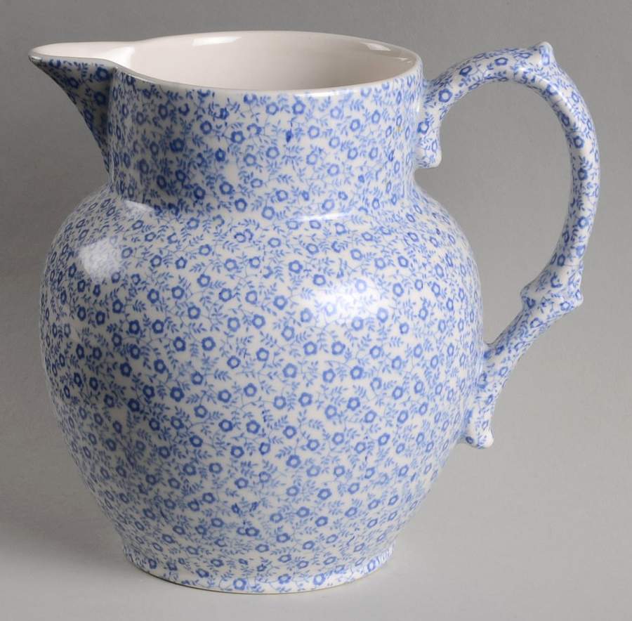 Felicity Blue 64 Oz Jug by Burgess & Leigh-1