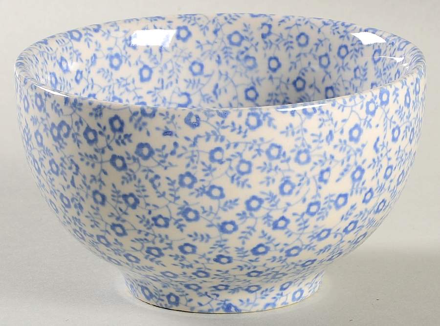 Felicity Blue Rice Bowl by Burgess & Leigh-1