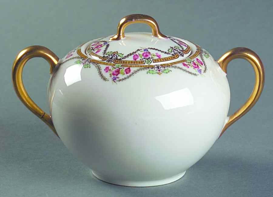 BAL5 Sugar Bowl & Lid by H Balleroy-1