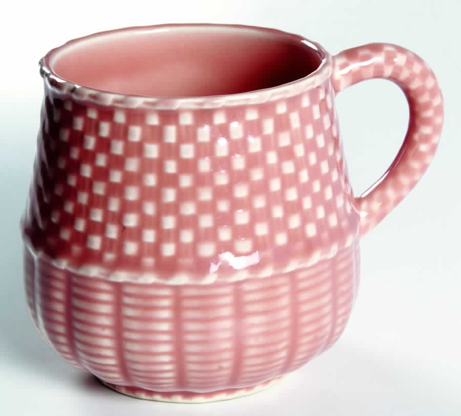 Celebration Salmon Mug by Bordallo Pinheiro-1