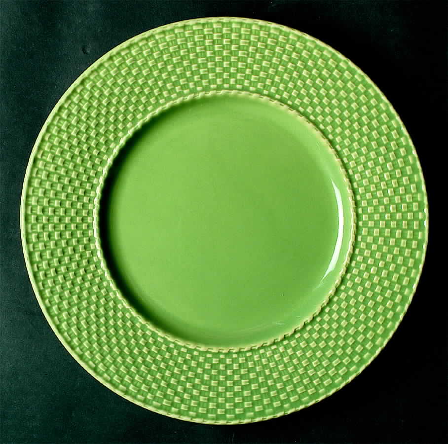 Celebration Green Dinner Plate by Bordallo Pinheiro-1