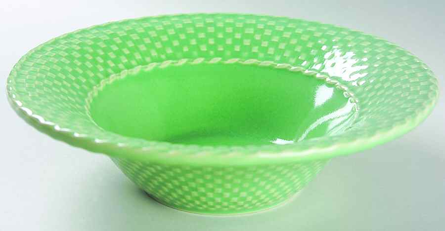Celebration Green Coupe Soup Bowl by Bordallo Pinheiro-1