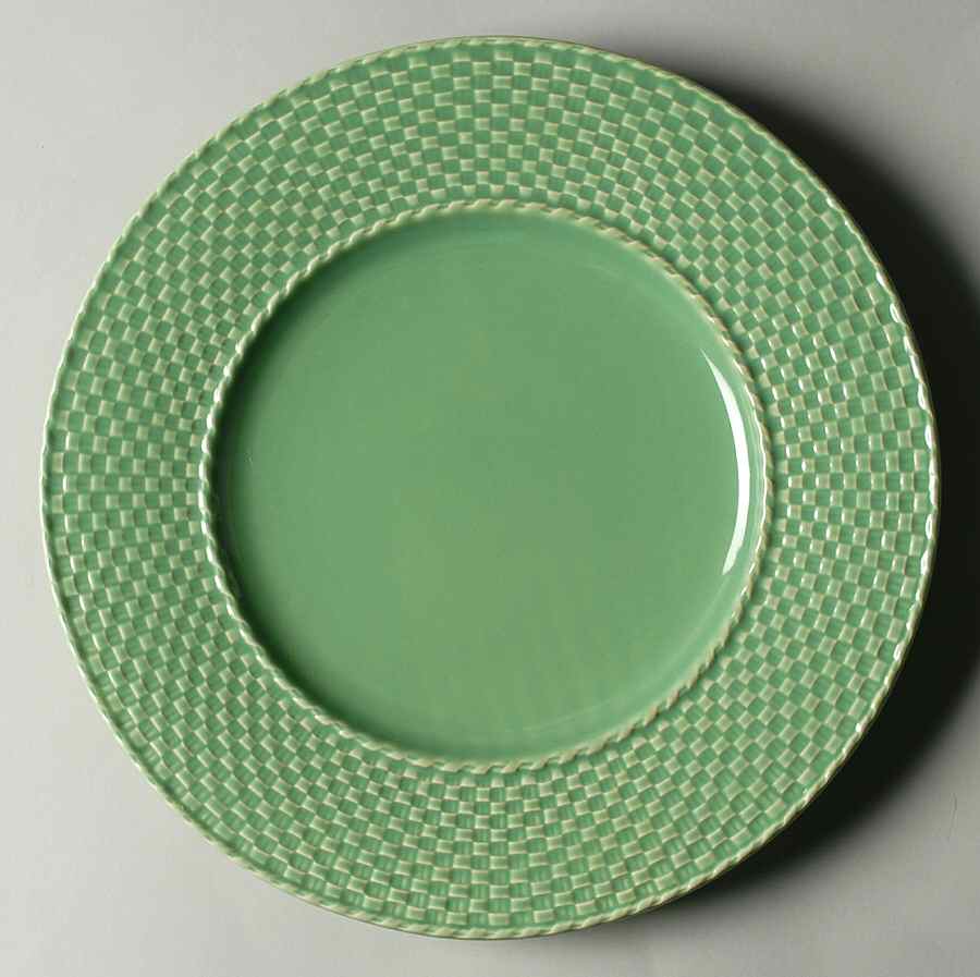Celebration Green 12" Chop Plate (Round Platter) by Bordallo Pinheiro-1