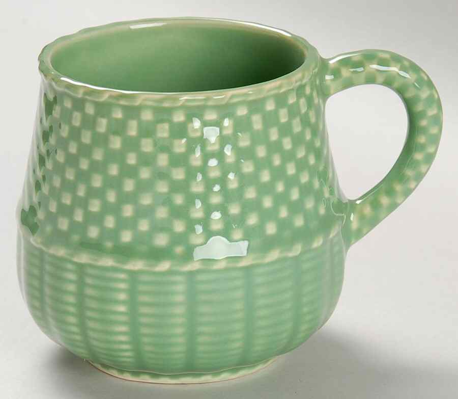 Celebration Green Mug by Bordallo Pinheiro-1