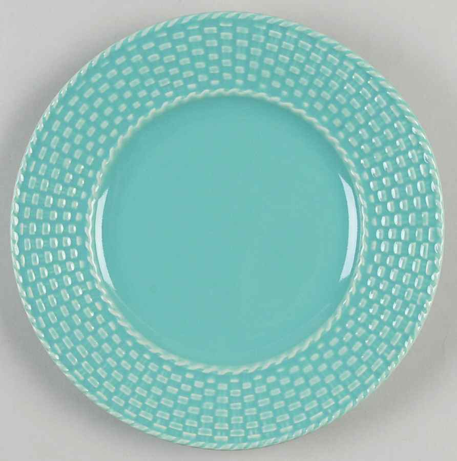 Celebration Turquoise Salad Plate by Bordallo Pinheiro-1