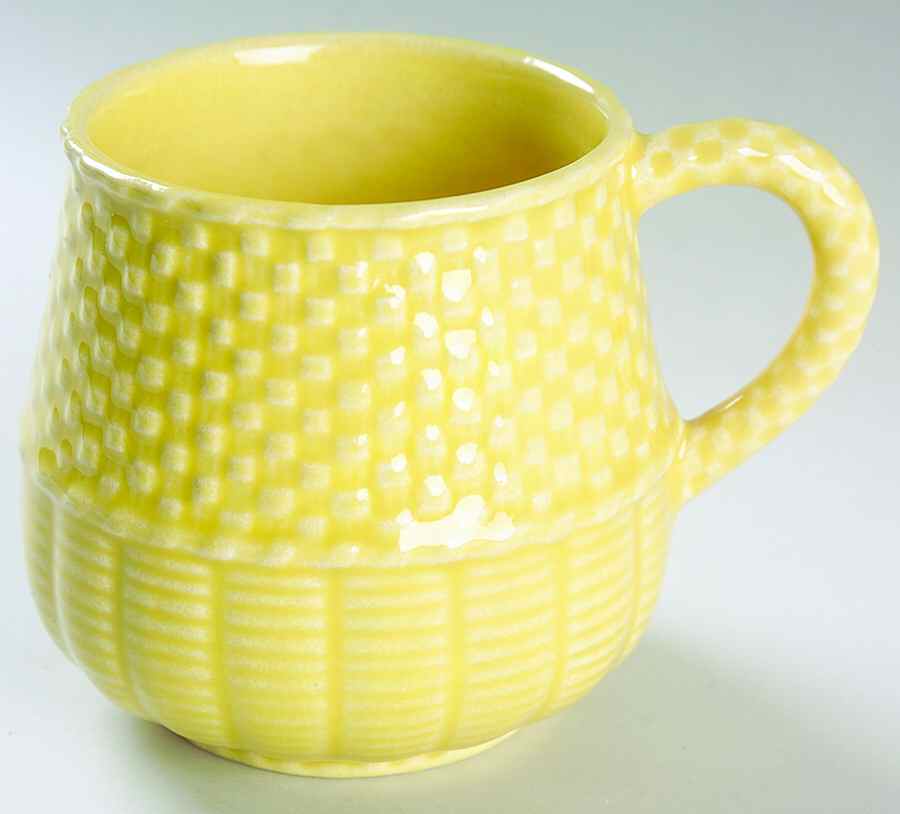 Celebration Yellow Mug by Bordallo Pinheiro-1