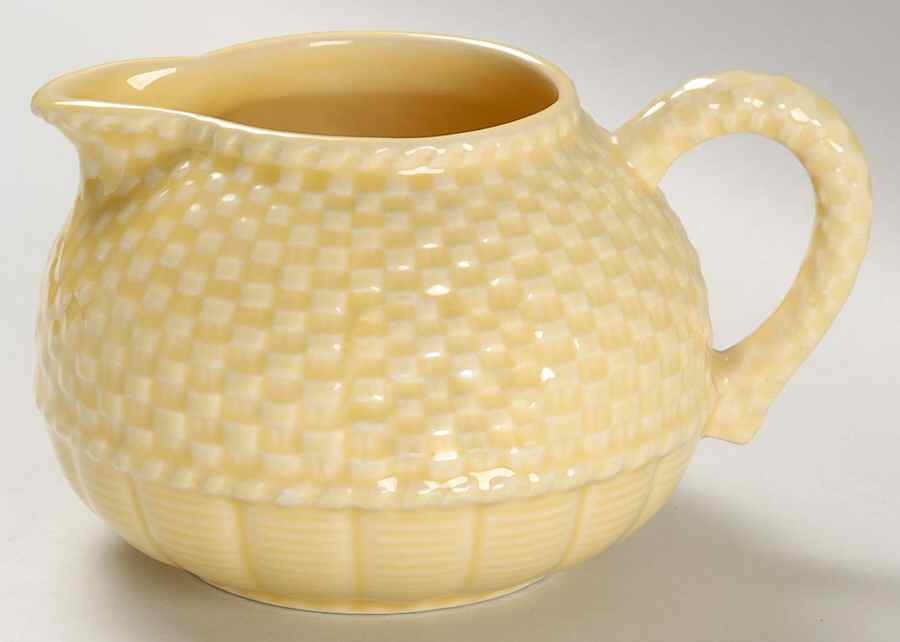 Celebration Yellow Creamer by Bordallo Pinheiro-1