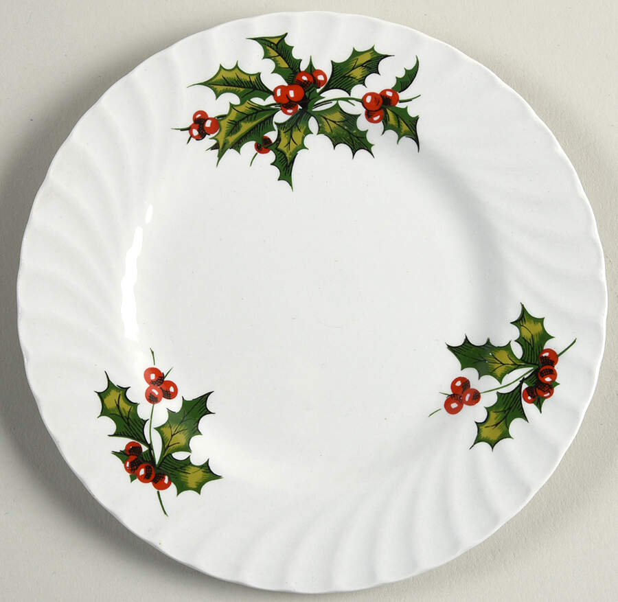 BUL13 Bread & Butter Plate by Burgess & Leigh-1