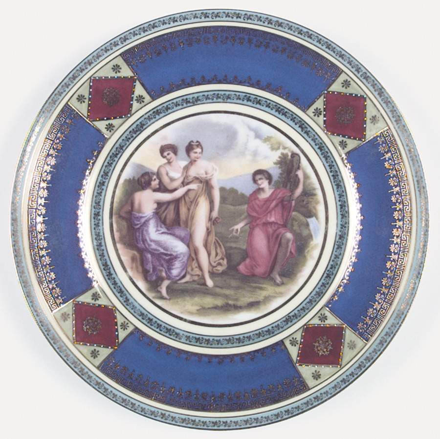 8638 Dinner Plate by Bohemia Ceramic Works-1
