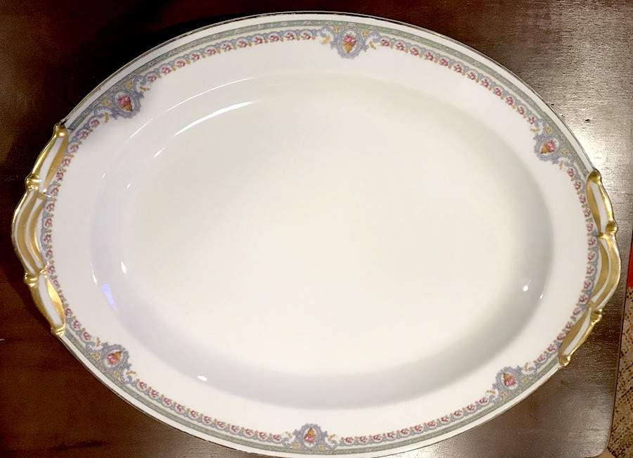 BER168 15" Oval Serving Platter by Bernardaud-1