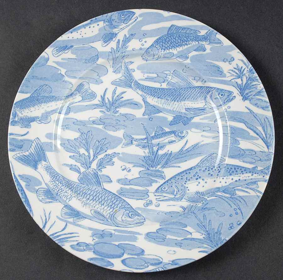 Dovedale Luncheon Plate by Burgess & Leigh-1