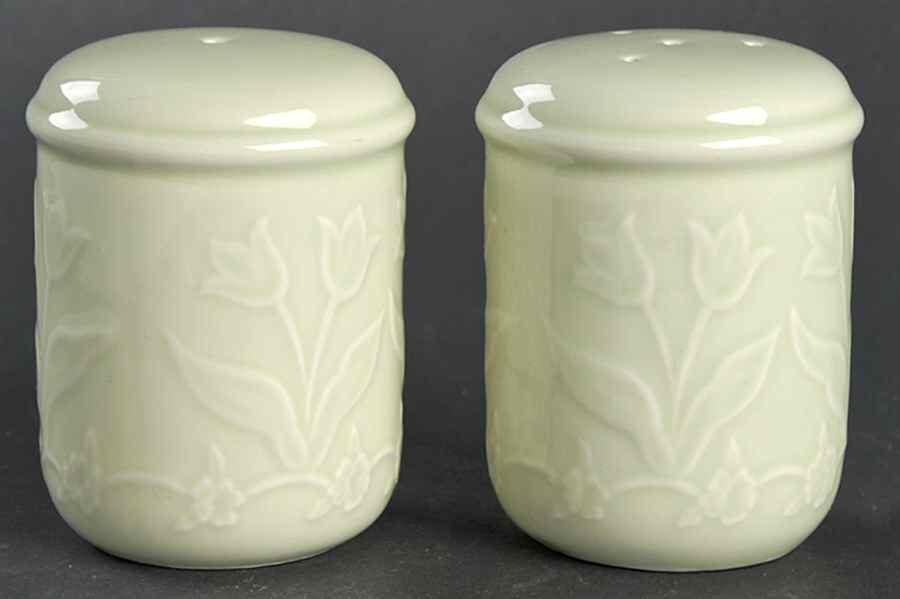 Whisper Green Salt & Pepper Set by Block-1