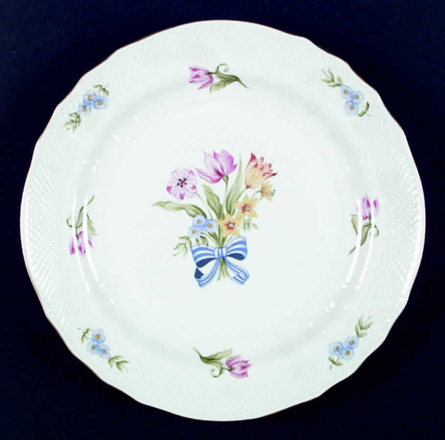 Floral Bouquet Dinner Plate by Boglar-1