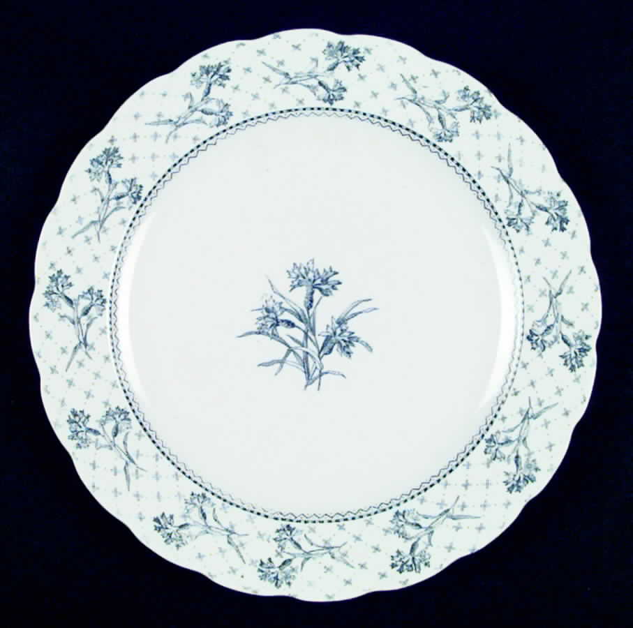 Harvard Luncheon Plate by Brownfield-1